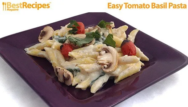 Easy Tomato Basil Pasta