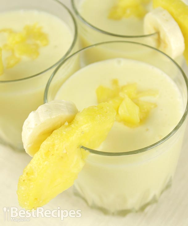 Pineapple Banana Smoothies Bestrecipes Co