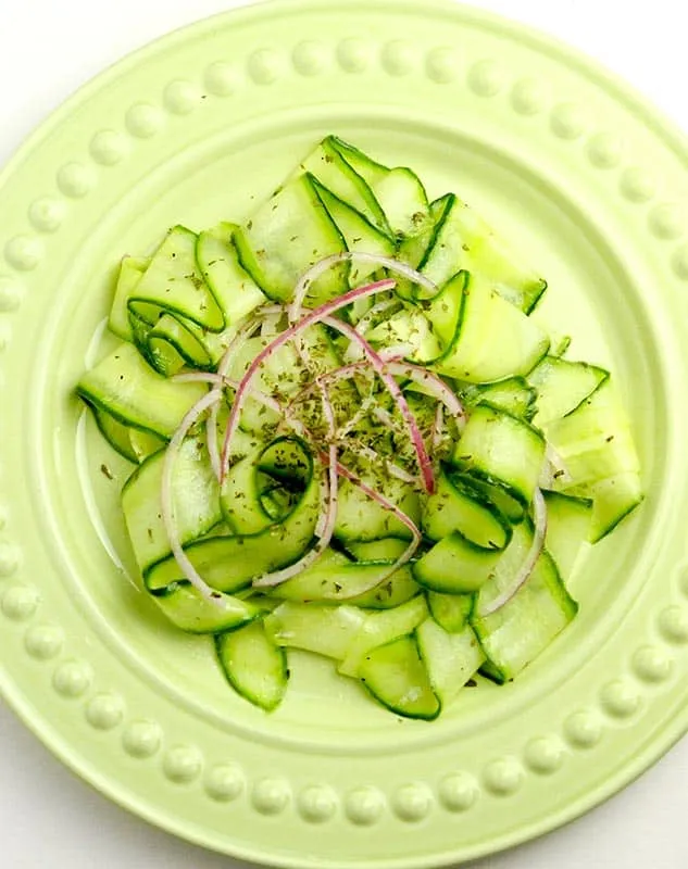 Cucumber Ribbon Salad
