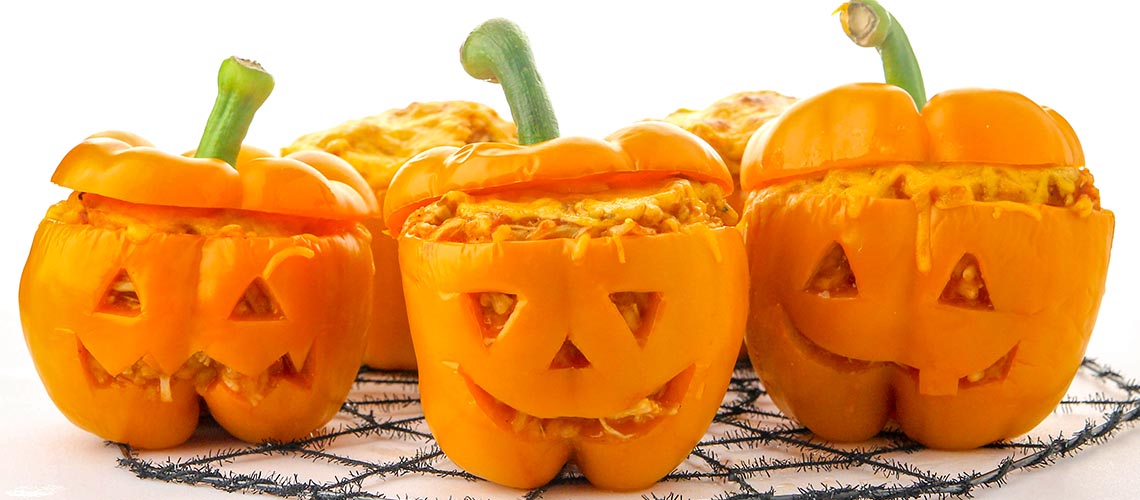 Stuffed Pepper Jack O Lanterns Bestrecipes Co