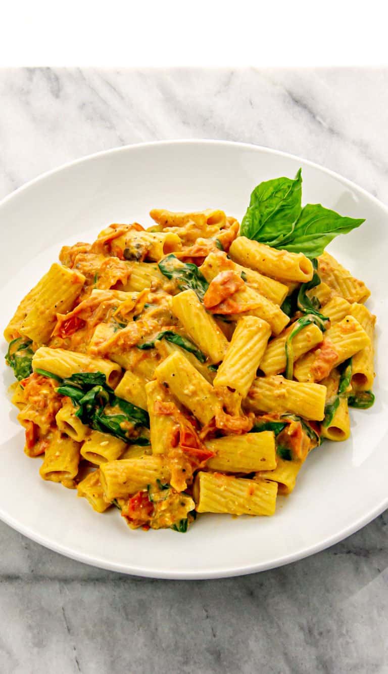 Air Fryer TikTok Feta Pasta