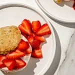 Air Fryer Strawberry Shortcakes