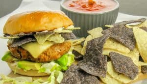 Fiesta Chicken Burger