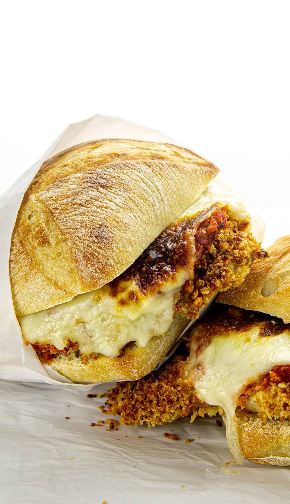 Chicken Parmesan Sandwiches
