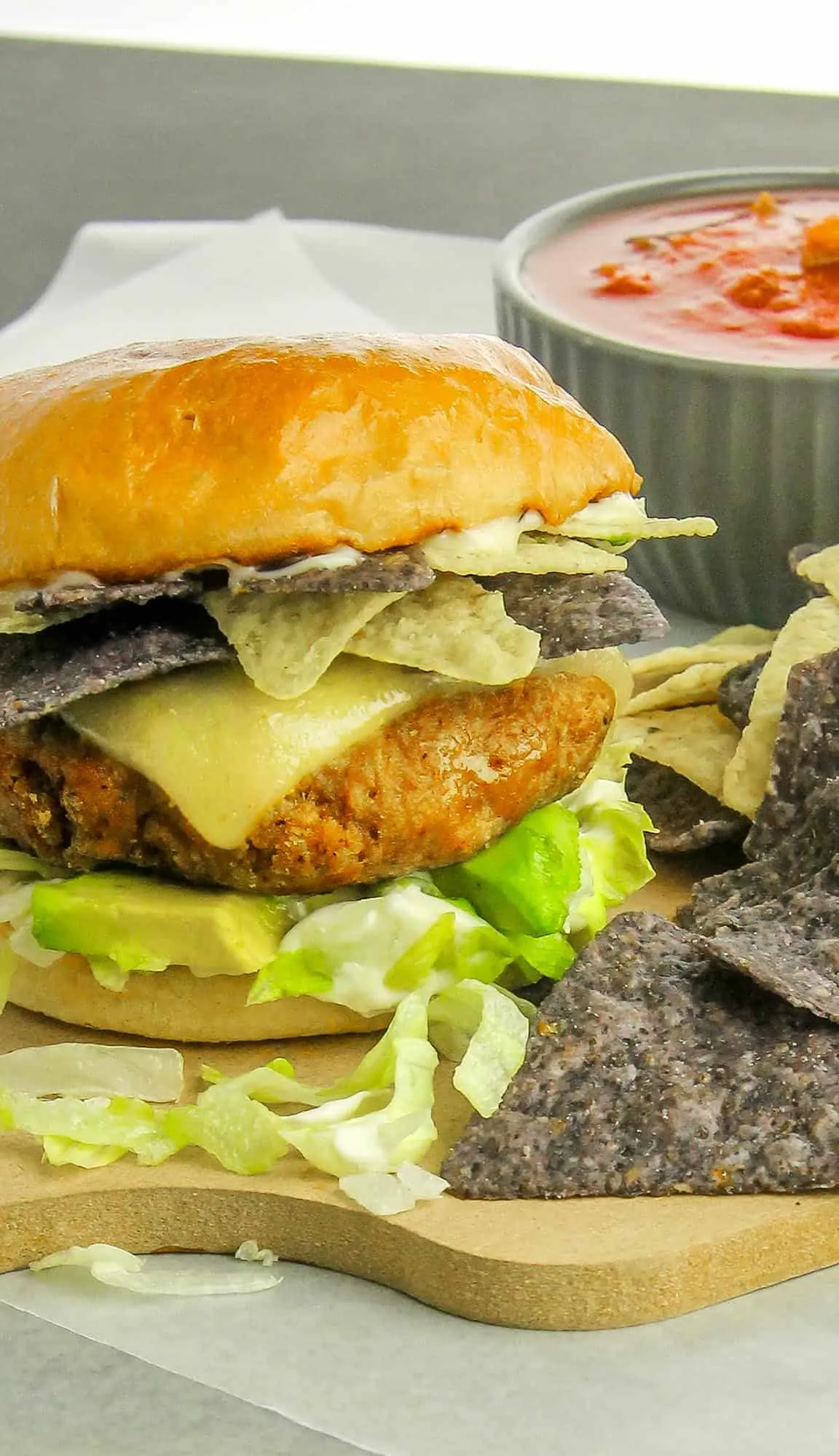 Fiesta Chicken Burger